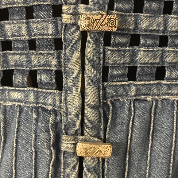 Vintage Denim Vest - Picture 6 of 7